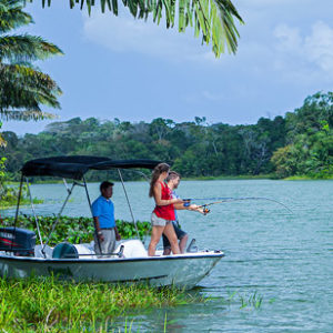 Fishing on Gatun Lake